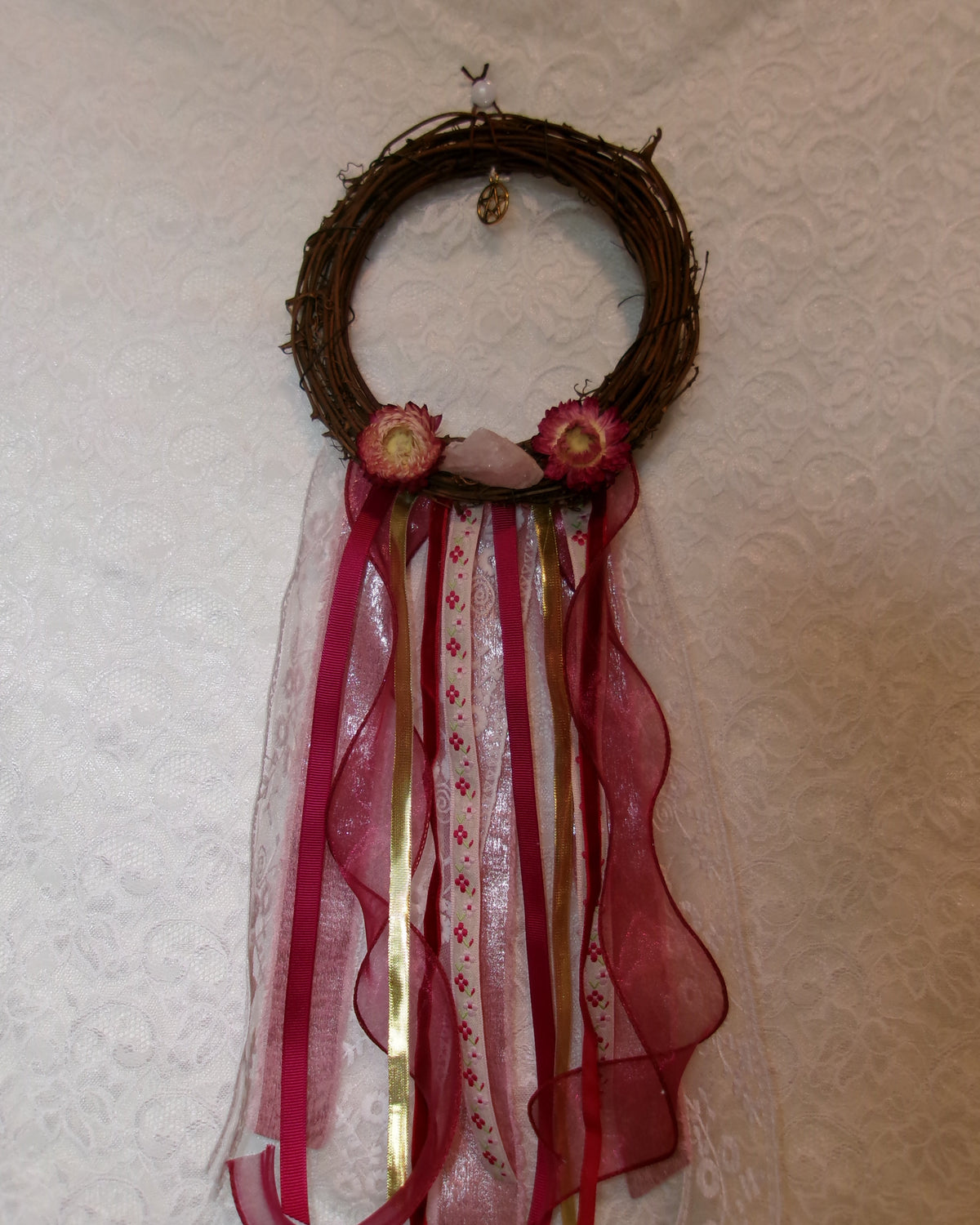 Rose Pentacle Wreath