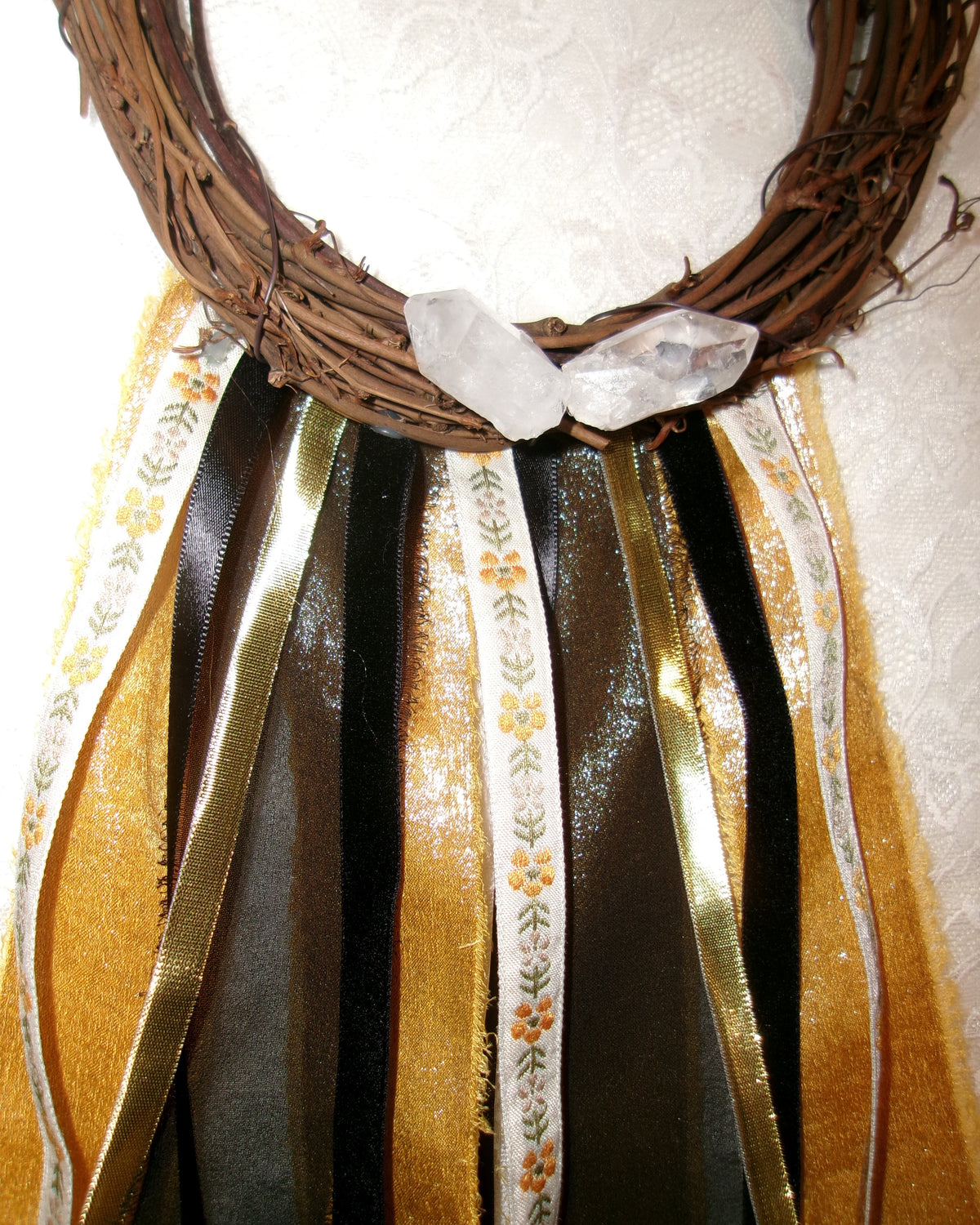 Sunny Quartz Pentacle Wreath